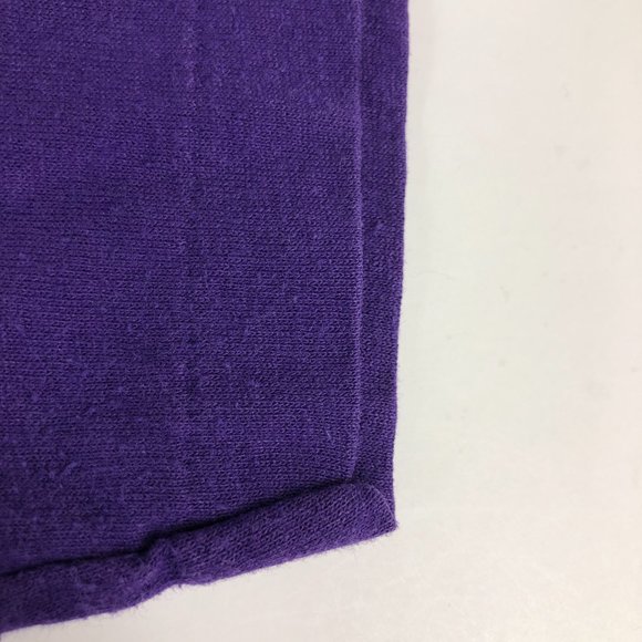 VTG 80s NBA Champ Los Angeles Lakers Shirt Adult Small* Purple Single Stitch Tee - Picture 4 of 12